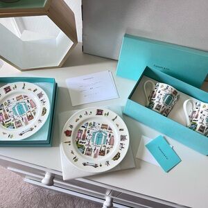 Tiffany & Co. Tea Cups & Saucers